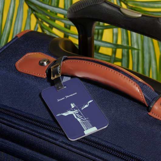 Cristo Redentor / Rio de Janeiro. Brasil Bagagelabel (Voorkant Insitu 1)