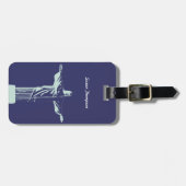 Cristo Redentor / Rio de Janeiro. Brasil Bagagelabel (Voorkant horizontaal)