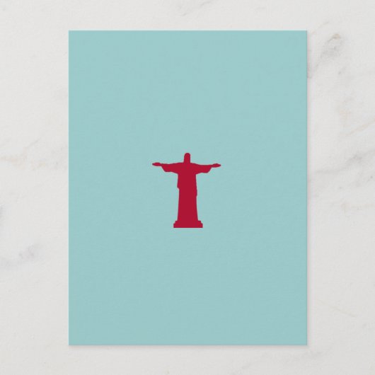 Cristo Redentor ~ rio de janeiro . brasil Briefkaart (Voorkant)