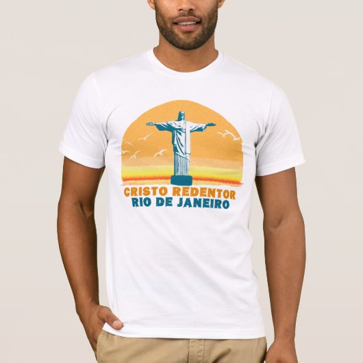 CRISTO REDENTOR Rio De Janeiro T-shirt (Voorkant)