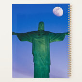 Cristo Redentor-standbeeld| Rio de Janeiro Brazili Planner (Achterkant)