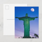 Cristo Redentor Statue| Rio de Janeiro Brazilië Briefkaart (Voorkant / Achterkant)