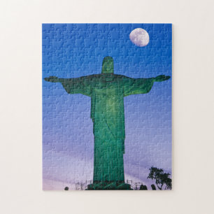 Cristo Redentor Statue Rio de Janeiro Brazilië Legpuzzel