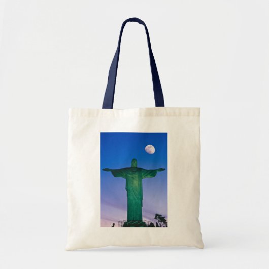 Cristo Redentor Statue| Rio de Janeiro Brazilië Tote Bag (Voorkant)