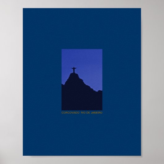 Cristo Redentor Statue - RJ city Poster (Voorkant)