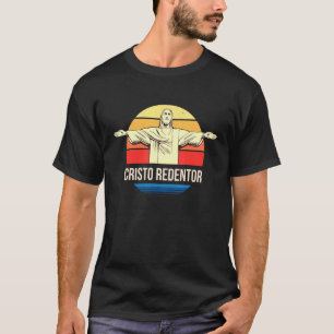 Cristo Redentor van Rio de Janeiro in Brazilië T-shirt