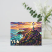 Cristo Rei van Dili Timor-Leste Briefkaart (Staand voorkant)