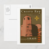 Cristo Rey Church Briefkaart (Voorkant / Achterkant)