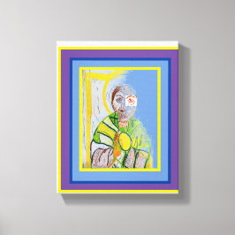 Cristo Sacerdote Canvas Afdruk