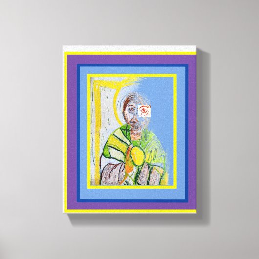 Cristo Sacerdote Canvas Afdruk (Voorkant)