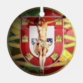 Cristo salvador keramisch ornament (Achterkant)