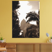 Cristo visto da Rua Canvas Afdruk (Insitu (Woonkamer))