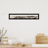 Cristobal Colon Panama Foto 1936 Poster (Keuken)