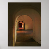 Cristobal Corridor Poster Print (Voorkant)