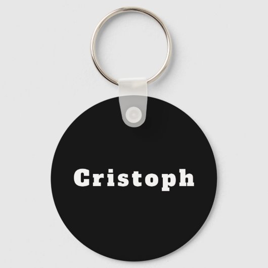 Cristoph Sleutelhanger (Voorkant)