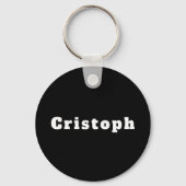 Cristoph Sleutelhanger (Achterkant)