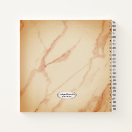 Cristos Achternaam notitieboek (Achterkant)