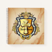 Cristos Achternaam notitieboek (Voorkant)