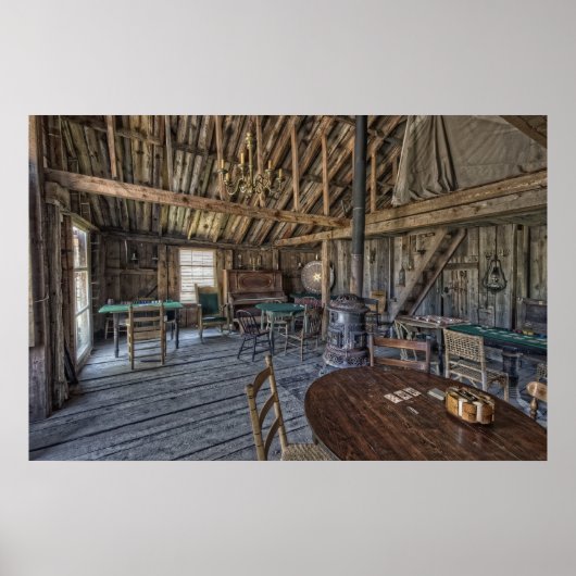 CRITERION HALL SALOON EN CASINO - MONTANA POSTER (Voorkant)