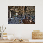 CRITERION HALL SALOON EN CASINO - MONTANA POSTER (Keuken)