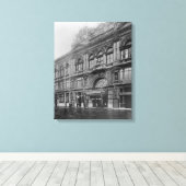 Criterium Restaurant en Theater, 1902 Canvas Afdruk (Insitu (Houten vloer))