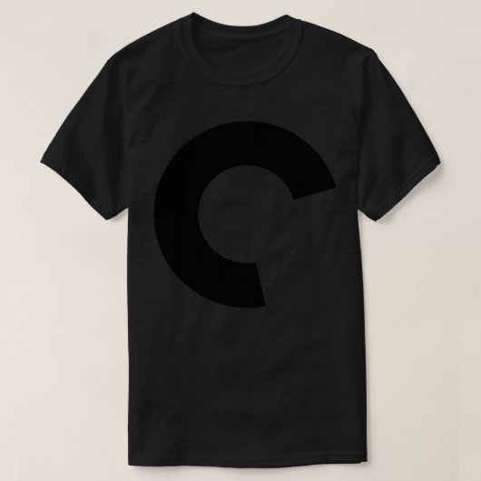 Criterium zwarte logo ticker t-shirt (Design voorkant)