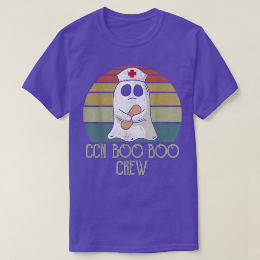 Critical Care Nurse Boo Crew Shirts, Nursing H T-shirt (Design voorkant)