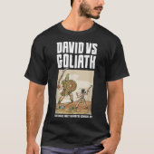 Critical Hit Funny RPG Joke Meme DM David Goliath T-shirt (Voorkant)