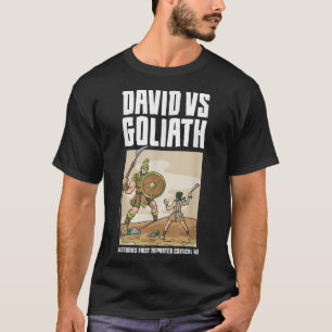 Critical Hit Funny RPG Joke Meme DM David Goliath T-shirt