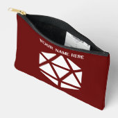 Critical Strike Dice ACC Zip Pouch (klein) Etui (Open)