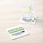 Critical Thinking Kartonnen Onderzetters (Insitu)