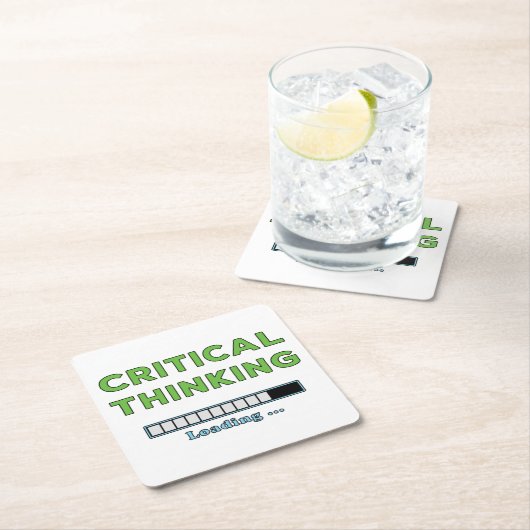 Critical Thinking Kartonnen Onderzetters (Insitu)