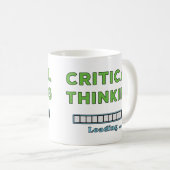 Critical Thinking Koffiemok (Voorkant rechts)