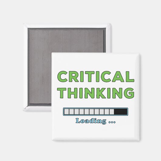 Critical Thinking Magneet (Voorkant / Achterkant)