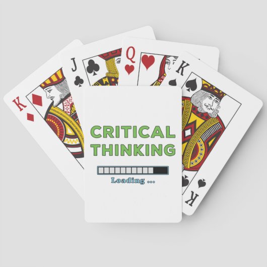 Critical Thinking Pokerkaarten (Achterkant)