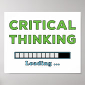 Critical Thinking Poster (Voorkant)