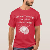 Critical Thinking T-Shirt (Voorkant)