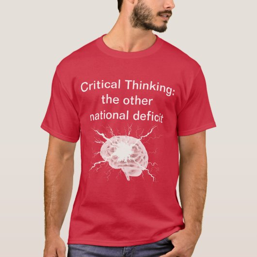 Critical Thinking T-Shirt (Voorkant)