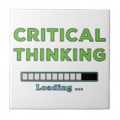 Critical Thinking Tegeltje (Voorkant)