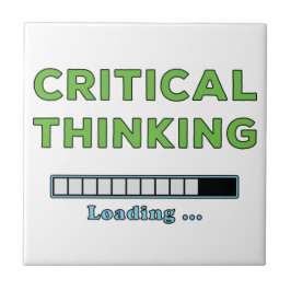 Critical Thinking Tegeltje