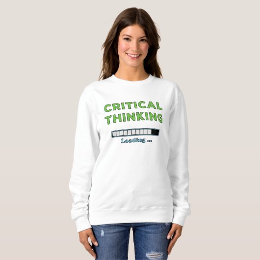 Critical Thinking Trui (Voorkant volledig)