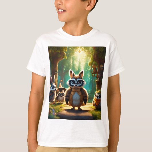 Critter Academy Hide-and-Seek T-shirt (Voorkant)
