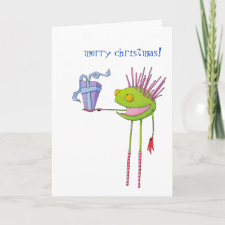 Critter Cedric Christmas Kaart