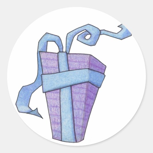 Critter Cedric Gift Sticker (Voorkant)