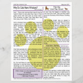 Critter Chronicles Newsletter - mei/juni 2011 Flyer (Achterkant)