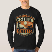 Critter Getter Hunter Hunter Hunter Hunter Squirre T-shirt (Voorkant)