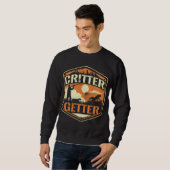 Critter Getter Hunter Hunter Hunter Hunter Squirre Trui (Voorkant volledig)