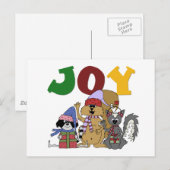 Critter Joy Tshirts en geschenken Briefkaart (Voorkant / Achterkant)