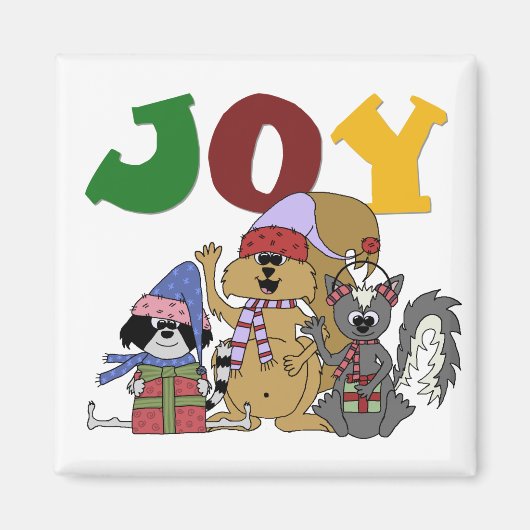 Critter Joy Tshirts en geschenken Magneet (Voorkant)