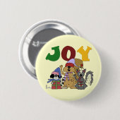 Critter Joy Tshirts en geschenken Ronde Button 5,7 Cm (Voorkant /achterkant)